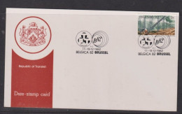 Transkei 1982 Date Stamp Card - Belgica - Transkei