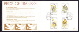 Transkei 1980 Birds Presentation Pack - Transkei