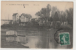 DEPT 78 : édit. E L D N° 9 : La Seine Au Pont De Chatou - Chatou