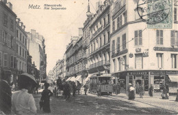 CPA 57 METZ / RUE SERPENOISE - Altri & Non Classificati