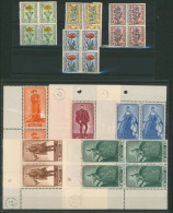 Antituberculeux (Portrait Du Sénat IV) - N°814/22** Neuf Sans Charnières (MNH) En Bloc De 4 + BDF - Unused Stamps