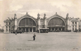 FRANCE - Tours - La Gare - Carte Postale Ancienne - Tours