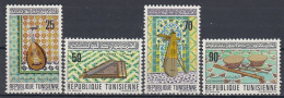 TUNISIA 730-733,unused,music - Tunisie (1956-...)