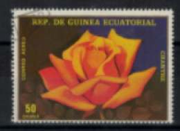 Guinée Equatoriale - Poste Aérienne - "Protection De La Nature - Fleurs" - Oblitéré N° 116 De 1979 - Guinée Equatoriale