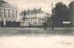 BELGIQUE - Liège - Place Du Théâtre  - Carte Postale Ancienne - Liège