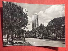 Cartolina - Milano Marittima - Il Nuovo Grattacielo - 1957 - Ravenna