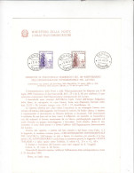 ITALIA  1959 - Folder  O.I.L.  - Annullo Speciale - ILO