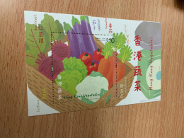 Hong Kong Stamp 2023 MNH Vegetables S/s Health Green Food Gastronomy - Otros & Sin Clasificación