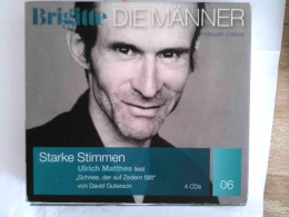 Brigitte DIE MÄNNER  STARKE STIMMEN  Schnee, Der Auf Zedern Fällt, Gelesen Von ULRICH MATTHES - CD
