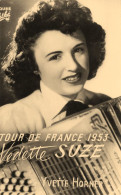 Yvette HORNER * Accordéoniste Pianiste Et Compositrice Française Née à Tarbes * Accordéon * Tour De France 1953 SUZE - Music And Musicians