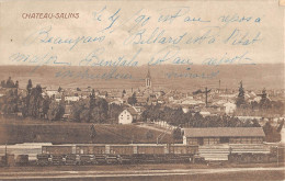 Delcampe - CPA 57 CHATEAU SALINS / GARE - Sonstige & Ohne Zuordnung