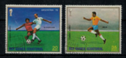 Guinée Equatoriale - Poste Aérienne - "Cpe Du Monde Argentina 78 - Charlton Et Pelé" - Série Oblitérée N° 101 De 1978 - Guinée Equatoriale