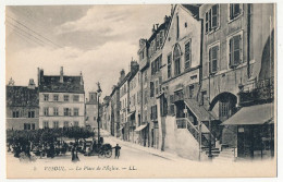 CPA - VESOUL (Haute-Saône) - La Place De L' Eglise - Vesoul