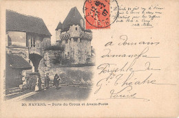 CPA 58 NEVERS / PORTE DU CROUX ET AVANT PORTE - Other & Unclassified