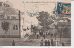 BOUCHE Du RHône - 25 - Exposition Internationale D'Electricité, Marseille - Avenue Des Beaux Arts - Weltausstellung Elektrizität 1908 U.a.