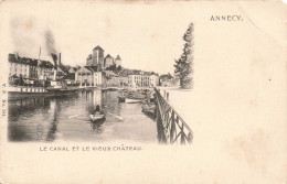 FRANCE - Annecy - Le Canal Et Le Vieux Château - Carte Postale Ancienne - Annecy