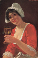FANTAISIES - Femme - Portait  - Colorisé -  Carte Postale  Ancienne - Femmes