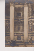 ROMA PANTHEON  TOMBA DI UMBERTO I  RE D' ITALIA  FOTOGRAFICA  VG  1915 - Panthéon