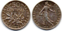 MA 26807  /  50 Centimes 1914 TTB+ - 50 Centimes