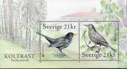 2019   Schweden Mi. Bl. 59 **MNH    EUROPA  -NATIONAL BIRDS - 2019