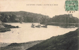 FRANCE - Ile D'Yeu - Le Port De La Meule - Carte Postale Ancienne - Ile D'Yeu