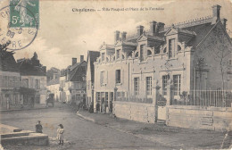 CPA 58 CHAULGNES / VILLA PASQUET / PLACE DE LA FONTAINE / Cliché Rare - Other & Unclassified