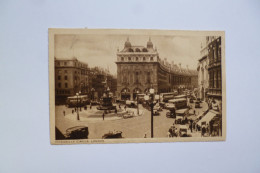 LONDON - Piccadilly Circus  -  Sur Papier Fin  -  Angleterre - Piccadilly Circus