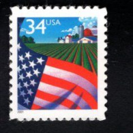 1717709137 2001 SCOTT 3470 (XX)POSTFRIS MINT NEVER HINGED  - FLAG OVER FARM - Ungebraucht