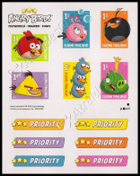 [Q] Finlandia / Finland 2013: Foglietto Angry Birds / Angry Birds S/S ** - Blocchi E Foglietti