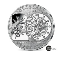 Monnaies - Les 20 Ans De L'euro - Monnaie De 20 Euros Commémorative - Argent - Francia