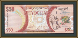 Guyana 50 Dollars 2016 P-41 UNC - Guyana