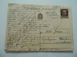 Cartolina Postale Viaggiata Per Capitignano Picentino ( Salerno ) 1943 - Marcophilia