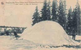 CANADA - Mission Des Pères Oblats Dans L'Extrême Nord Canadien - L'Iglou, Maison En Neige  - Carte Postale Ancienne - Ohne Zuordnung