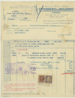 TORINO 1935 F.LLI FERRERO Di RICCARDO -VERMOUTH MARSALA SPUMANTI - Rechnungen