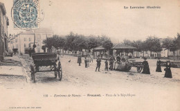 FROUARD (Meurthe-et-Moselle) - Place De La République - Environs De Nancy - Voyagé 1904 (2 Scans) - Frouard