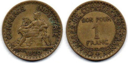 MA 27075 / 1 Franc 1920 TB+ - 1 Franc