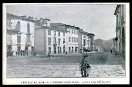 CASTELO DE VIDE-Rua De Bartolomeu Alvares Da Santa.(ao Fundo O Grande Hotel..)( Ed.da Tipografia A. Beliz) Carte Postale - Portalegre