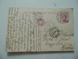 Cartolina Postale Viaggiata Roma Città "HOTEL ORIENT" 1922 - Marcophilia