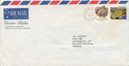 Australia Air Mail Cover Sent To Denmark Vaucluce 12-4-1985 - Covers & Documents