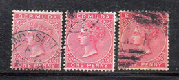 APR660 - BERMUDA , Vittoria 1 Penny Usato Fil CA : 3 Nuance - Bermuda