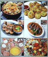 INDIA 2017 Indian Cuisines COMPLETE SET Of 24 Pvt MAXIM CARDS NEW DELHI CANCELLED - Storia Postale