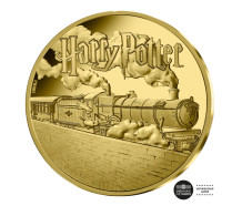Monnaies - Harry Potter - Poudlard Express - Monnaie De 500 € - OR - 2022 - Frankrijk