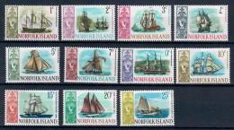 NORFOLK 1967 NAVI VELIERI  MNH/** - Norfolk Island