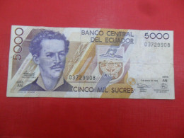 4324 - Ecuador 5,000 Sucres 1999 - Ecuador