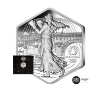 Monnaies - Jeux Olympiques De Paris - 2024 - La Semeuse - Monnaie De 10 Euros - Argent - BU - 2023 - France