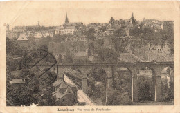 LUXEMBOURG -  Vue Prise Du Fetschenhof - Carte Postale Ancienne - Luxemburg - Stadt