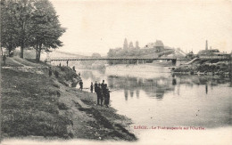 BELGIQUE - Liège - Le Pont Suspendu Sur L'Ourthe - Carte Postale Ancienne - Luik