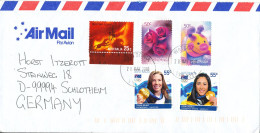 Australia - Christmas Island Air Mail Cover Sent To Germany 28-5-2010 Topic Stamps - Lettres & Documents