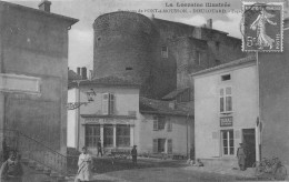 DIEULOUARD (Meurthe-et-Moselle) - Façade De L'ancien Château - Boucherie A. Billotte, Tabac - Voyagé (2 Scans) - Dieulouard