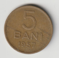 ROMANIA 1957: 5 Bani, KM 83.2 - Roumanie